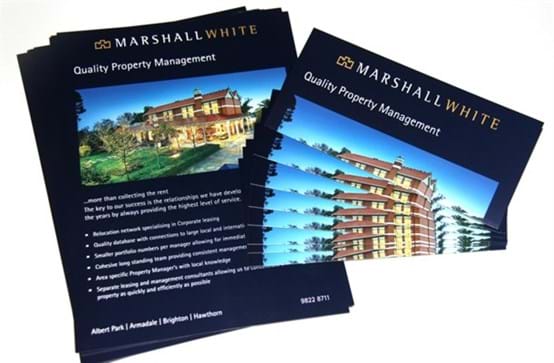 real estate flyer printing