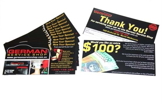 DL promotional letter drop