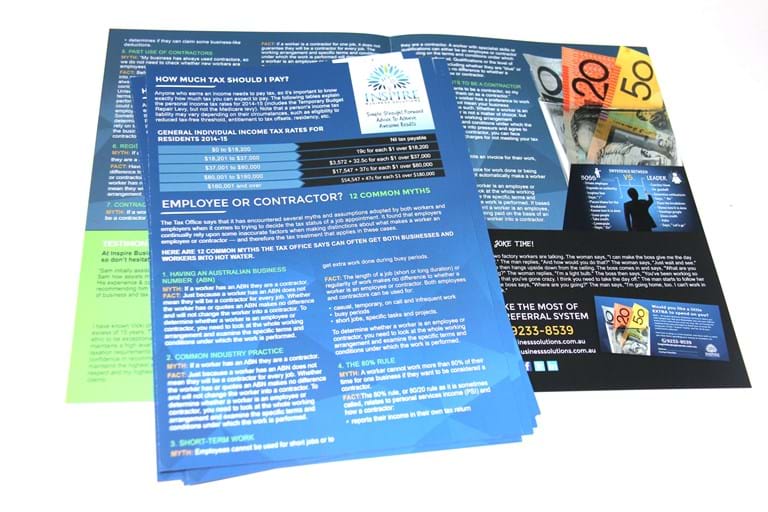 printed newsletters by Cariss Printing