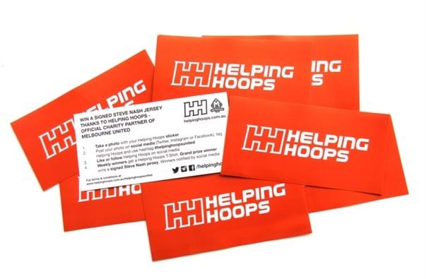 Double sided stickers